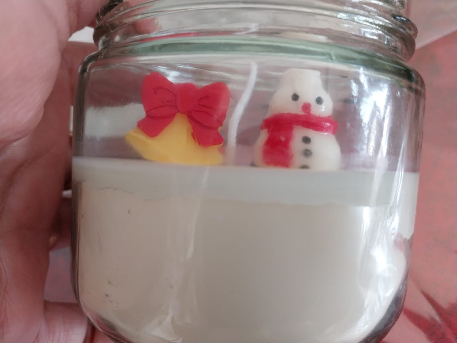 Christmas Candle Jar