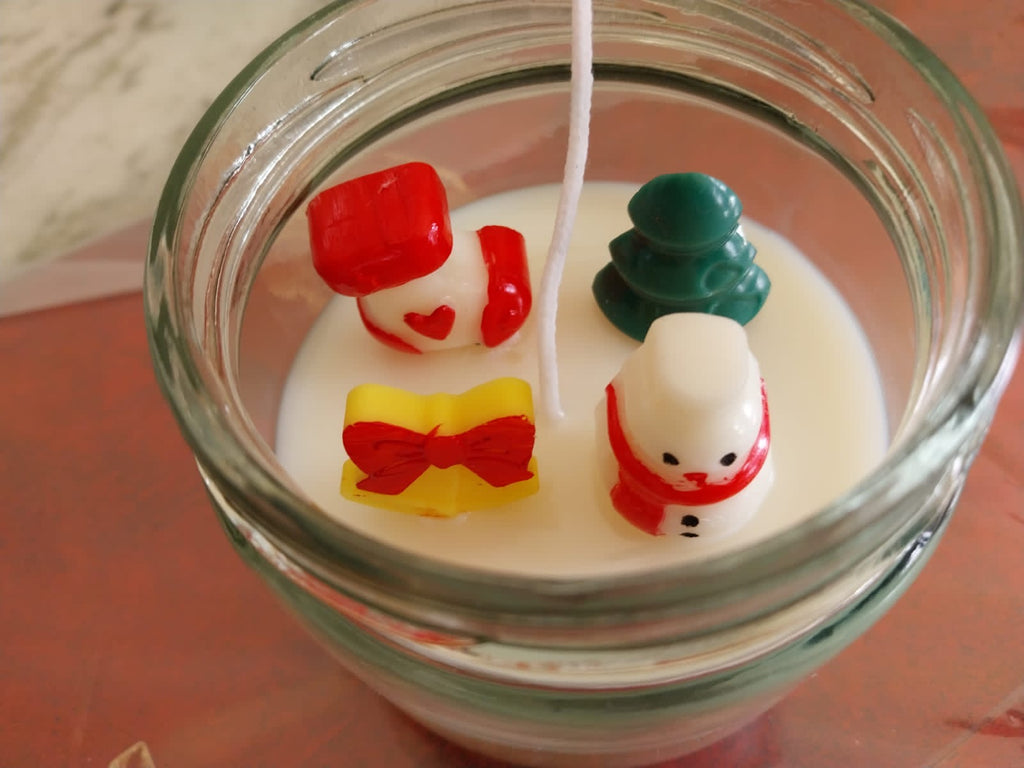 Christmas Candle Jar